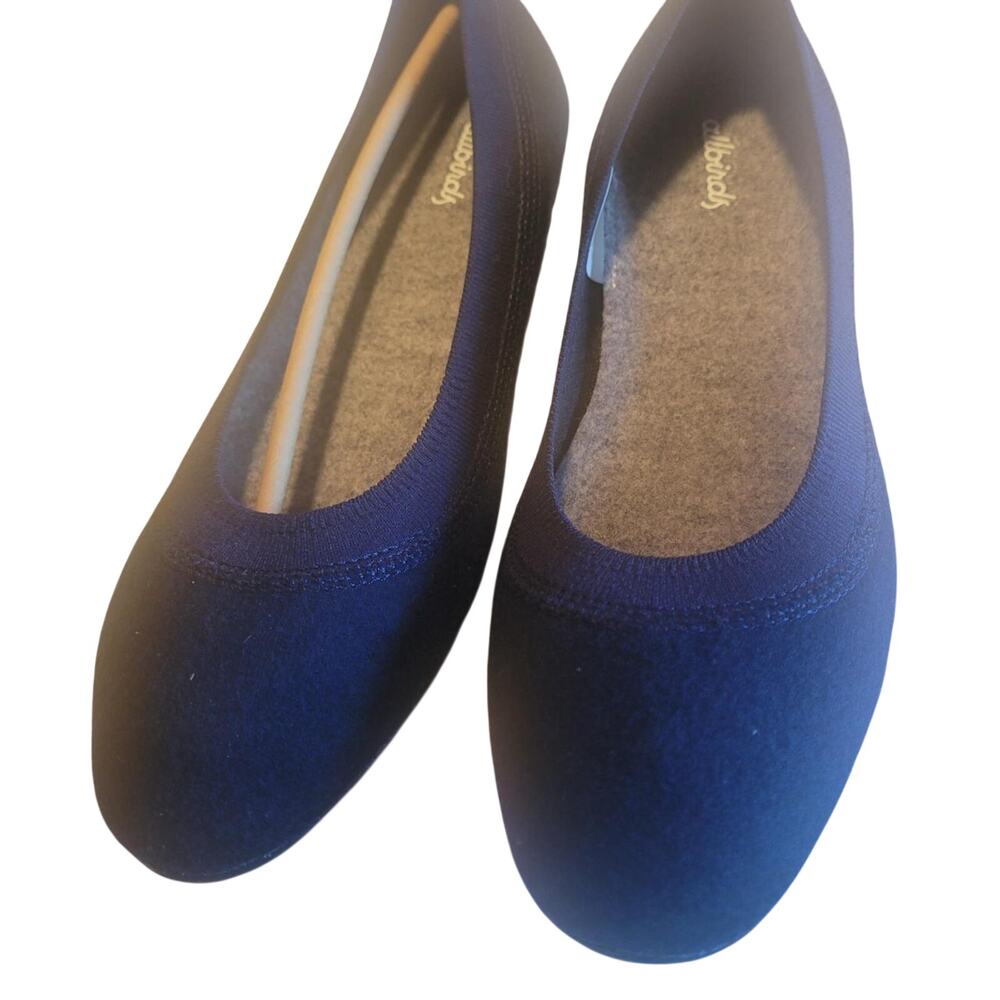 Allbirds navy blue ballet flats tread lighter 10.5 NIB